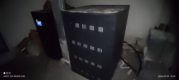某公安派出所UPS供货安装调试完毕，投入运行