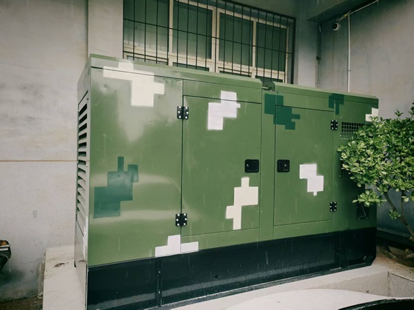 200KW柴油发电机组调试完毕